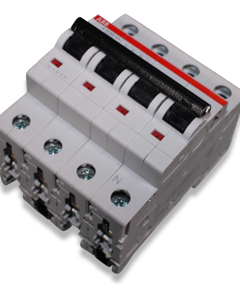 Circuit breaker S203M 3+N pole C63A 10KA